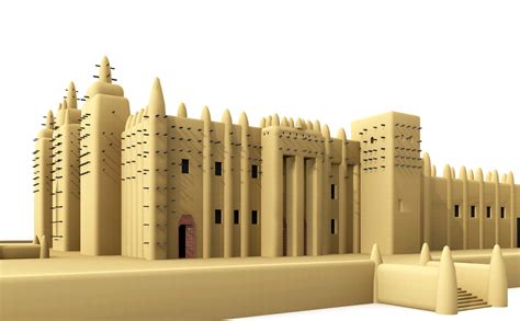 Great Mosque Djenn D Model