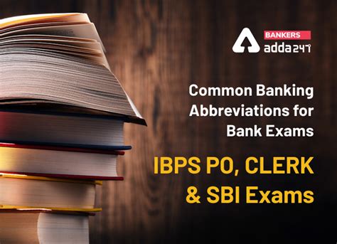 Common Banking Abbreviations For Bank Exams Ibps Po Ibps Clerk And