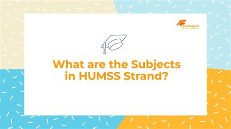 What Are The Subjects In HUMSS Strand YouTube