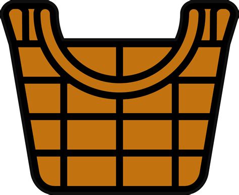 Wood Bucket Vector Icon Design 22930489 Vector Art At Vecteezy