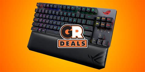 Get The Asus Rog Strix Scope Rx Tkl Wireless Deluxe Gaming Keyboard For