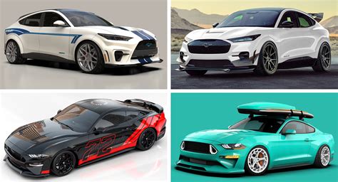 Ford Bringing Five Mustangs To SEMA Including A Shelby Mach E GT