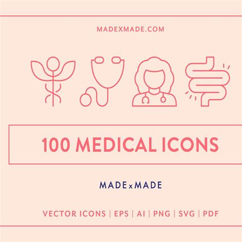 Medical Design Elements Vector Stock Photo Masterbundles