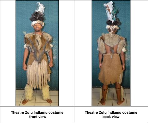 Zulu Indlamu dance costume - the theatrical perspective. | Semantic Scholar