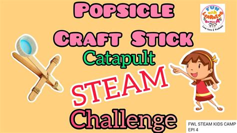 Diy Craft Stick Catapult Steam Challenge Funwithlearningbymissa Easy