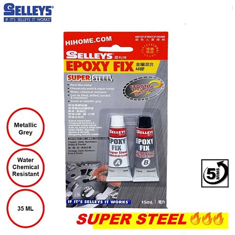 Selleys Super Steel Epoxy Fix Min Ml Tsrc Store