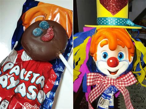 As Es C Mo Puedes Decorar Una Paleta Payaso Para Fiestas Infantiles