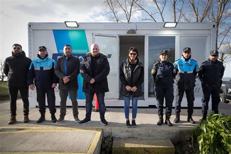 Mayra Mendoza inauguró un destacamento policial El Esencial