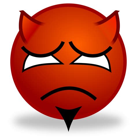 Demon Smile Png Demon Clipart Devil Emoji Demon Devil Emoji