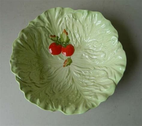 Carlton Ware Australian Design Tomato Lettuce Leaf Bowl Ebay