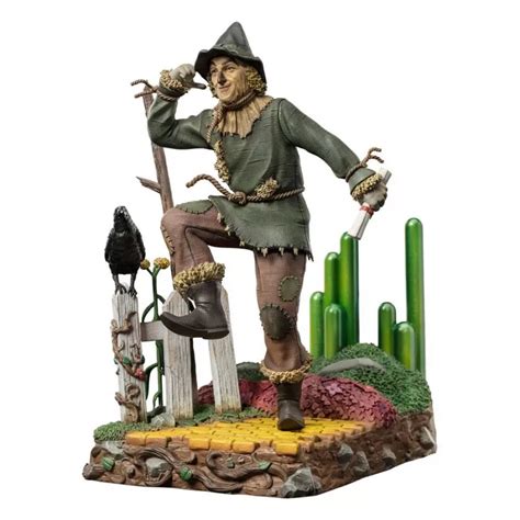 The Wizard Of Oz Deluxe Art Scale Statue Scarecrow Cm Iron Studios