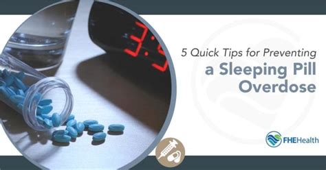 Preventing Sleeping Pill Overdose Quick Tips Fhe Health