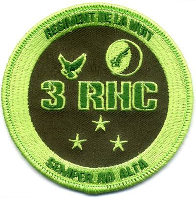 Patch De L Escadrille D H Licopt Res De Reconnaissance Du E Rhc Type