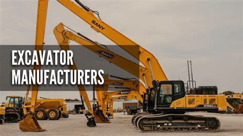 Excavator Brands: A Guide to Top Companies and Manufacturers | Newman ...