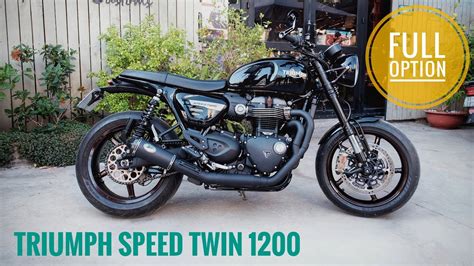 Triumph Speed Twin 1200 Full Option With Zard Exhaust BST Carbon