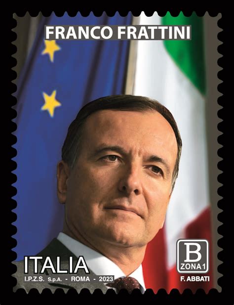 Poste Italiane Un Francobollo Dedicato All Ex Ministro Franco Frattini