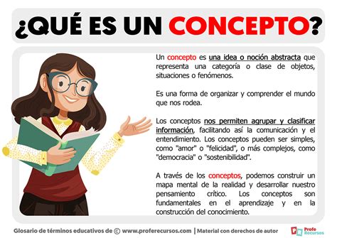 Qu Es Un Concepto Definici N De Concepto