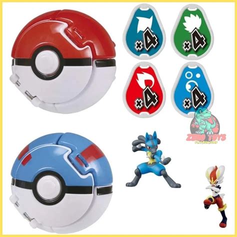 Jual Mainan Bola Pokemon Pokeball Shopee Indonesia