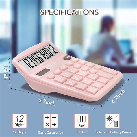 Calculadoras Paquete De Calculadoras De Escritorio Con Pantalla Lcd