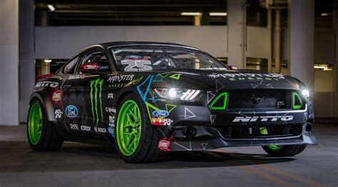 Sema 2015 Vaughn Gittin Jr Reveals 2016 Rtr Ford Mustang Competition