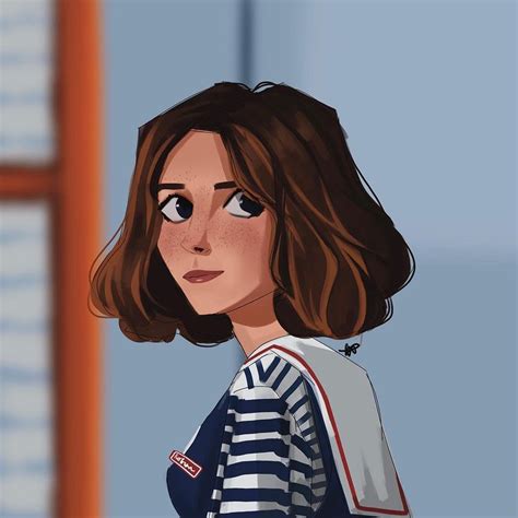 Stranger Things Robin By Kovs Theworld Maya Hawke Season 3 Fan Art