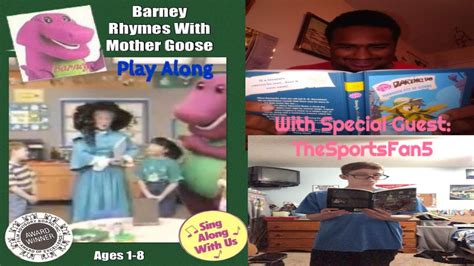 Barney And Friends Play Along Episode 12 Let S Help Mother Goose Rhymes With Mother Goose