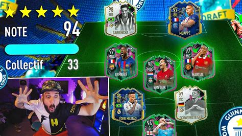 127 Ou 126 JE FAIS LE WORLD RECORD DRAFT FIFA 23 YouTube