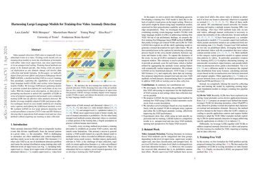 Harnessing Large Language Models For Training Free Video Anomaly