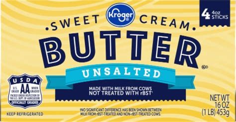 Kroger® Unsalted Butter Sticks, 16 oz - Kroger