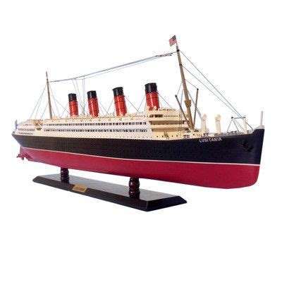 Handcrafted Nautical Decor Rms Lusitania Limited Model Cruise Ship