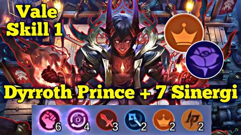 Damage Dyrroth Gk Masuk Diakal Combo Prince Sinergi Update Combo