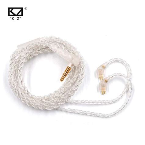 Promo Kabel Kz Silver Upgrade With Mic Kz Cable Type B C Edx Zsn Pro