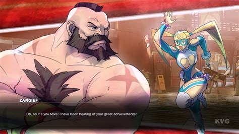 Street Fighter V Zangief All Cutscenes Story Movie Hd