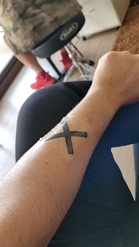 First Tat Had To Be The X R Onepiece