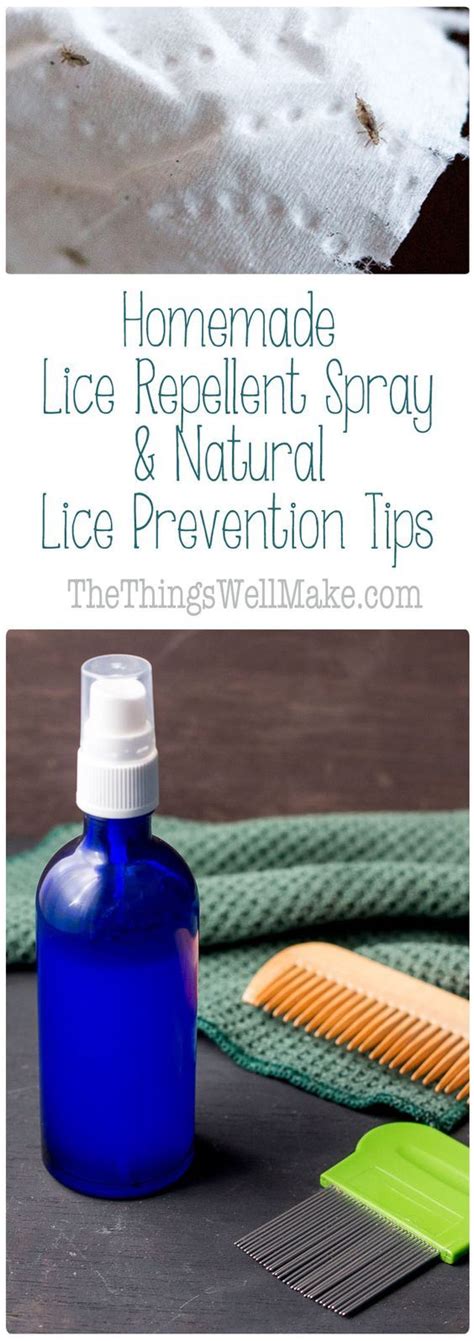 Homemade Lice Repellant Spray Recipe Lice Prevention Lice