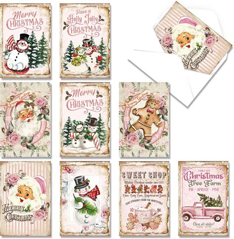 Amazon Anydesign Pcs Christmas Greeting Cards Designs