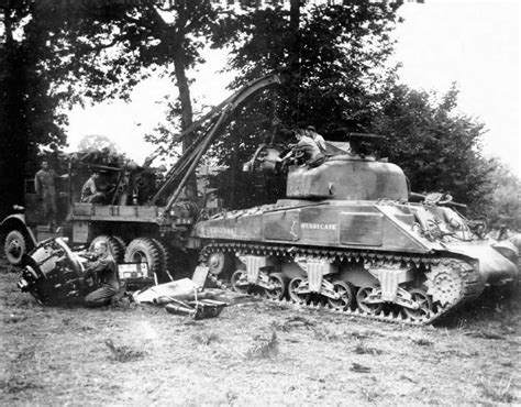 M4 Sherman Named Hurricane 2nd Armored Div Normandy August 1944 World War Photos