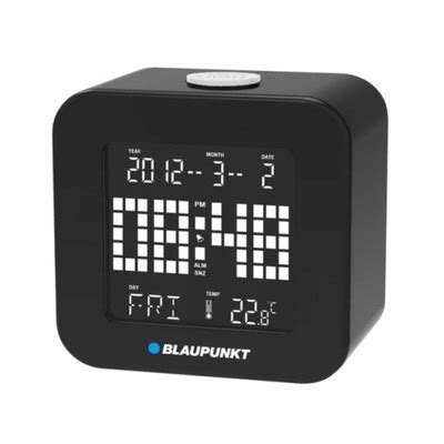 Blaupunkt Budzik Zegar Wielofunkcyjny Led Alarm