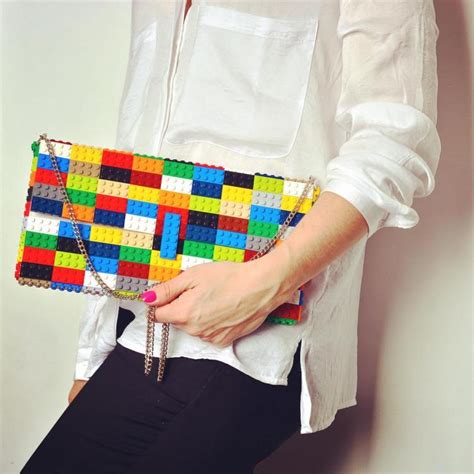 Lego Bags Purses And Handbags Made From Actual Legos