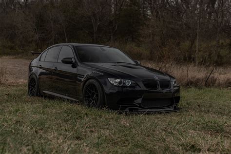 Bmw E90 Sedan M3 With 18 Arc 8 In Satin Black On Bmw E90 E92 E93 Apex Album