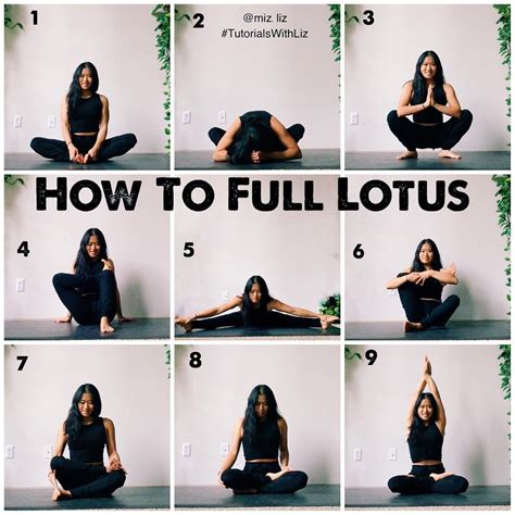 Liz Lowenstein Liz Kong On Instagram “ How To Full Lotus Full