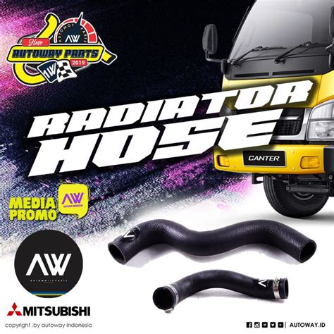 Jual Selang Radiator Air Atas Bawah Upper Ps Canter Ps Ps