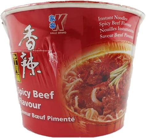 Kailo Instant Noodles Spicy Beef Flavour 120g Amazon Co Uk Grocery