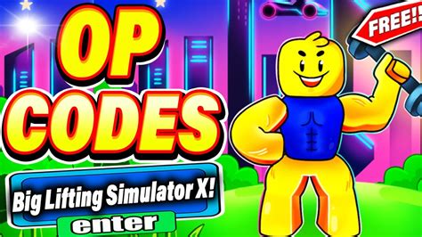 All New Secret Codes In Roblox Big Lifting Simulator X New Codes