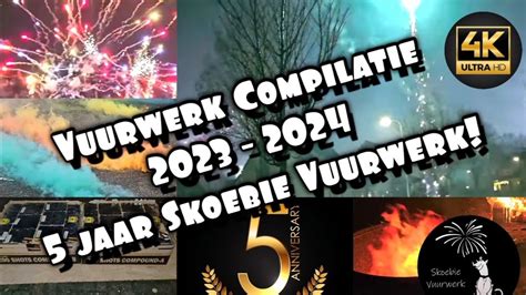 Vuurwerk Compilatie Oud Nieuw Jaar Skoebie Vuurwerk