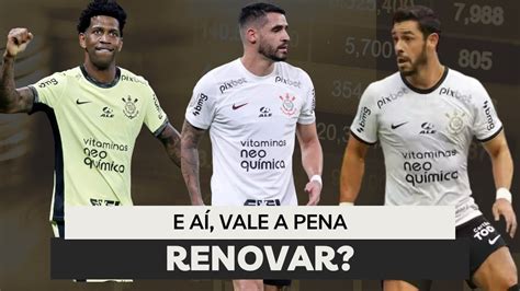 Jogadores Do Corinthians Em Final De Contrato Renovar Ou NÃo Youtube