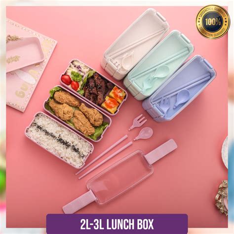 Layer Layer Japanese Wheat Straw Lunch Box Portable Picnic Food