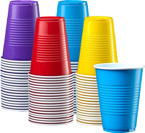 Hefty Party Cup Variety Pack Disposable Plastic Party Cups Easy Grip And Durable