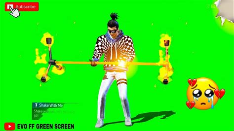 Free Fire Green Screen Video All Emote FF Non Copyright