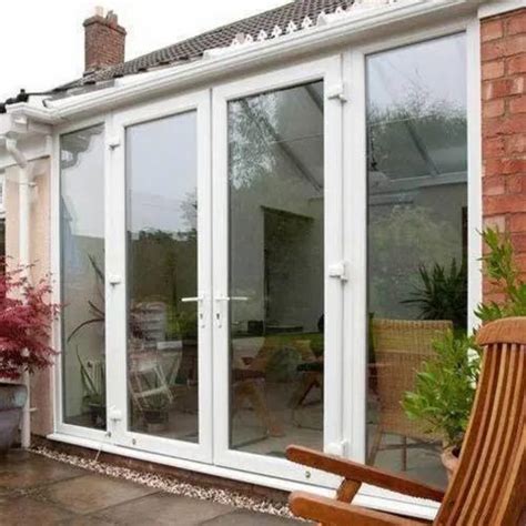 Standard Toughened Glass Upvc French Sliding Doors At Rs Piece In